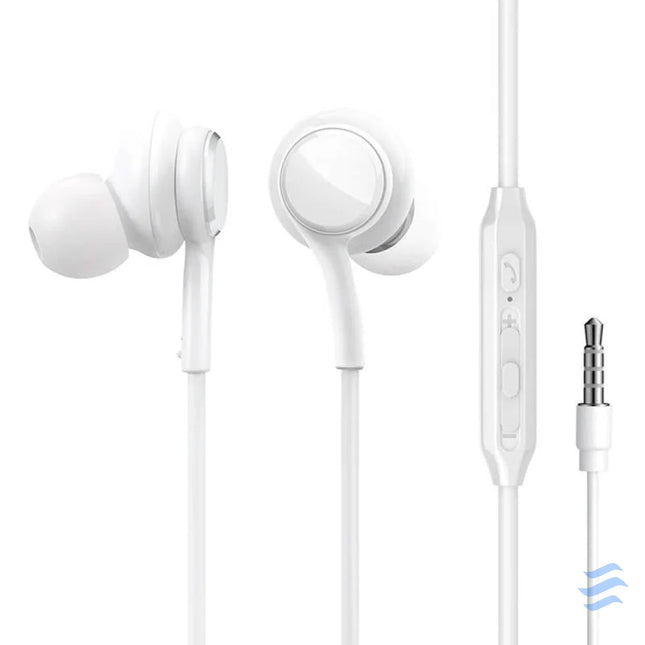 Wired Earphones JR EW02 Half in Ear (White) Wired