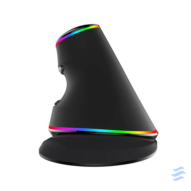 Wired Vertical Mouse Delux M618Plus 4000DPI RGB Vertical mice