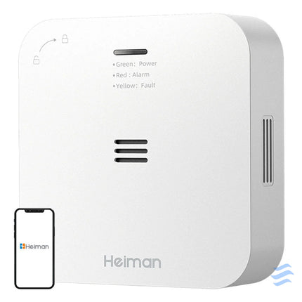 Wireless Alarm CO Heiman HM 720ES W Interlinked Sensors