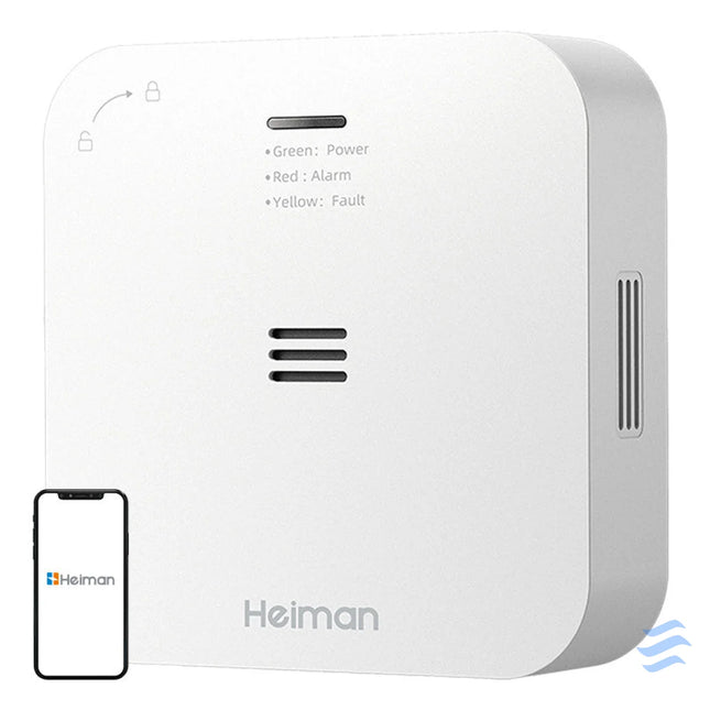Wireless Alarm CO Heiman HM 720ES W Interlinked Sensors