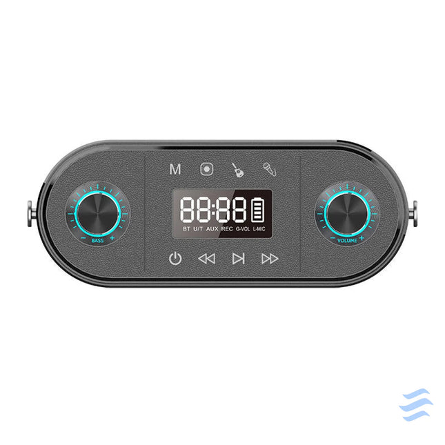 Wireless Bluetooth Speaker W KING H10 S 80W + microphone (black) Bluetooth portable speakers