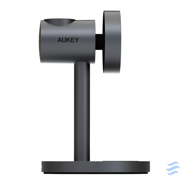 Wireless charger MagFusion 3 in 1 Aukey LC MC311 15W Qi2 (gray) Wireless chargers