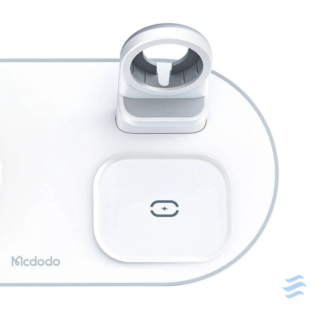 Wireless Charger Mcdodo CH 7060 3 in 1 15W (mobile/TWS/Apple watch) (white) Car chargers