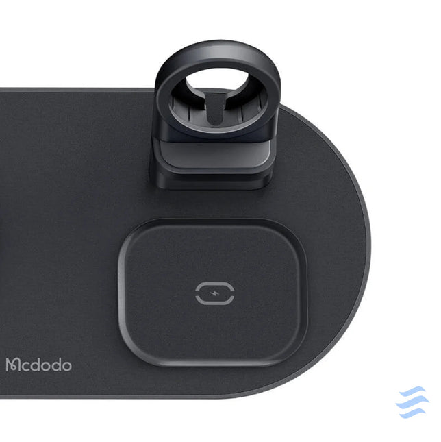 Wireless Charger Mcdodo CH 7061 3 in 1 15W (mobile/TWS/Apple watch) (black) Car chargers
