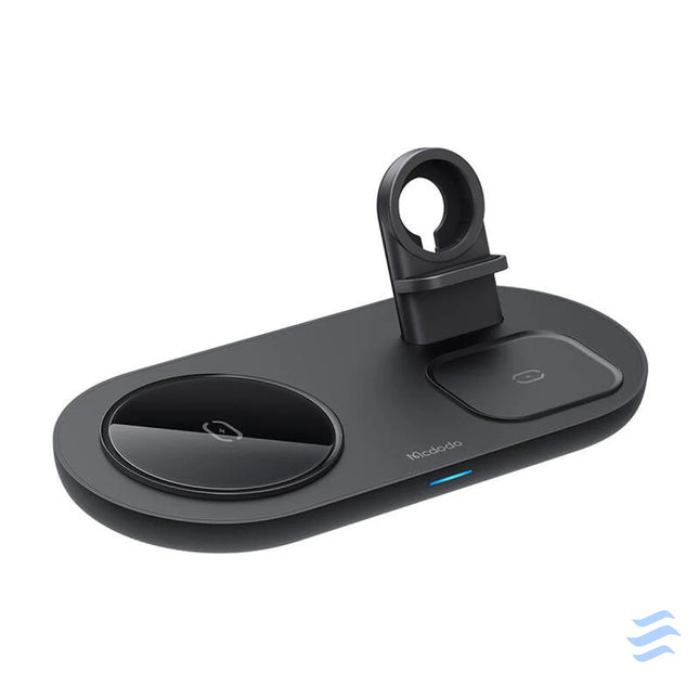 Wireless Charger Mcdodo CH 7061 3 in 1 15W (mobile/TWS/Apple watch) (black) Car chargers