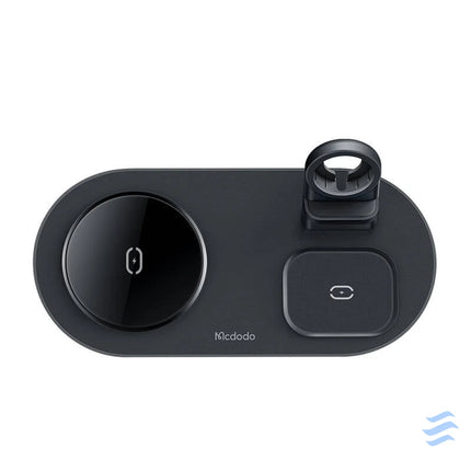 Wireless Charger Mcdodo CH 7061 3 in 1 15W (mobile/TWS/Apple watch) (black) Car chargers