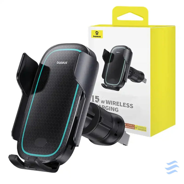 Wireless Charging Car Mount Baseus MilkyWay Pro 15W (black) Phone holders