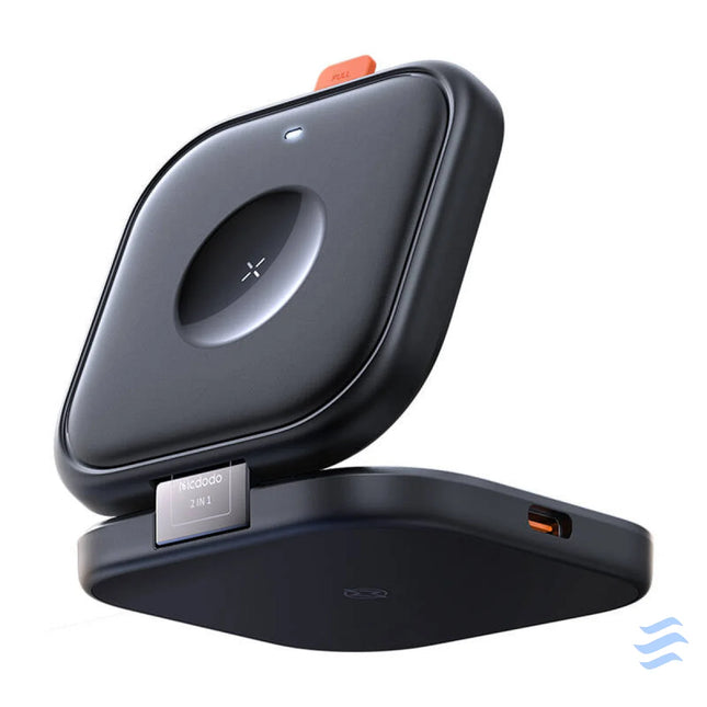 Wireless charging station for iPhone McDodo CH 2160 15W 2 in 1 Wireless chargers