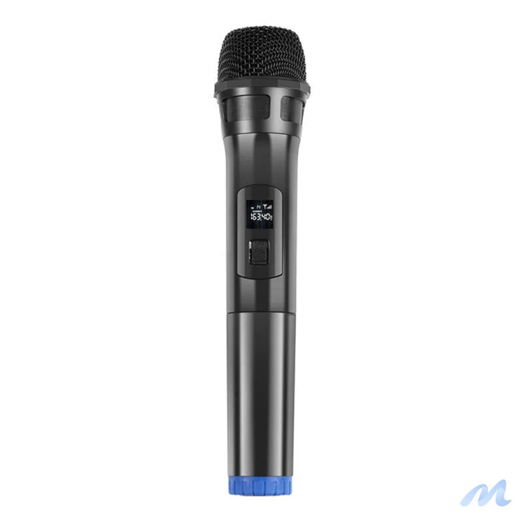 Wireless dynamic microphone UHF PULUZ PU628B 3.5mm (black)