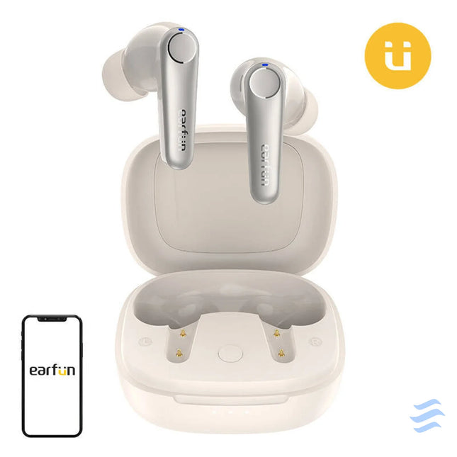 Wireless earphones TWS EarFun Air Pro 3 ANC (white) TWS