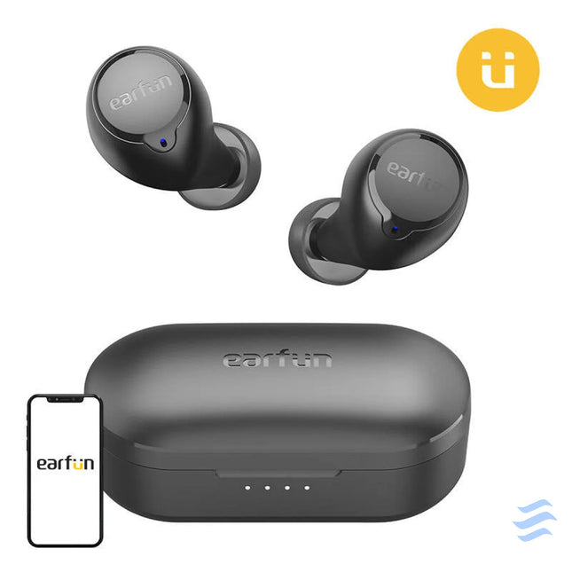 Wireless earphones TWS EarFun Free 1S (black) TWS