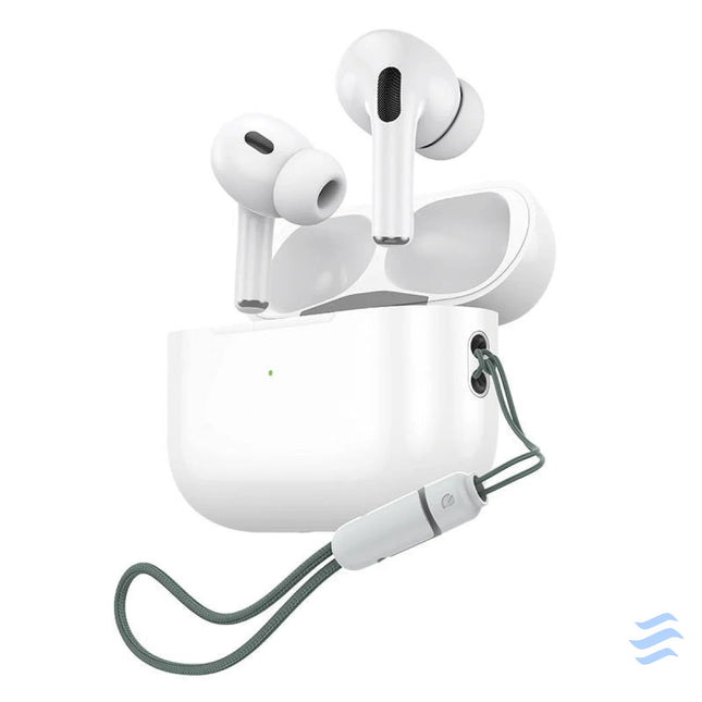Wireless earphones TWS Foneng BL129 with induction charging (white) TWS