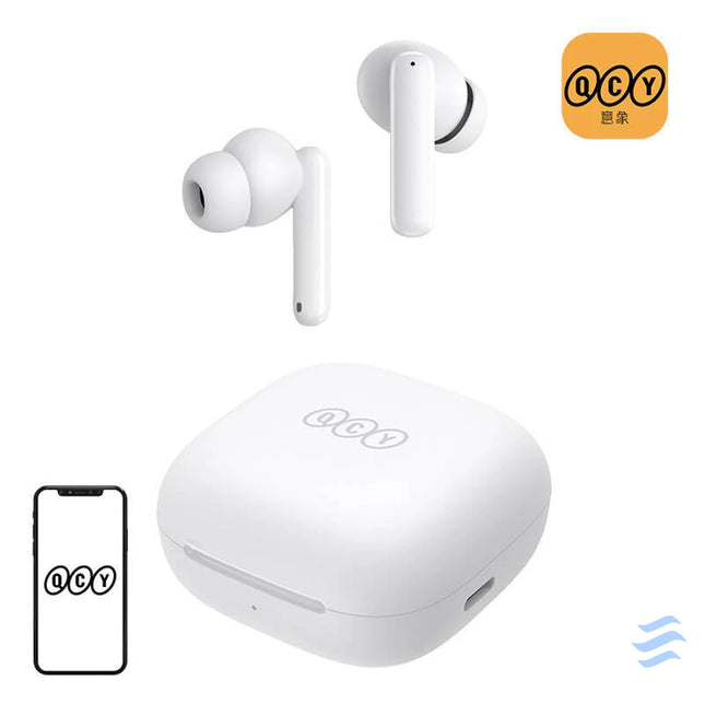 Wireless Earphones TWS QCY T13 ANC (white) TWS