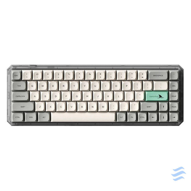 Wireless gaming keyboard Darmoshark K5 Light luxury version yellow switch Wired