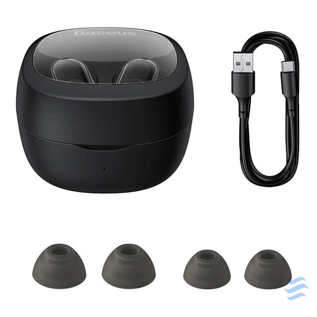 Wireless headphones Baseus Bowie WM02 TWS Bluetooth 5.0 (black) OS TWS