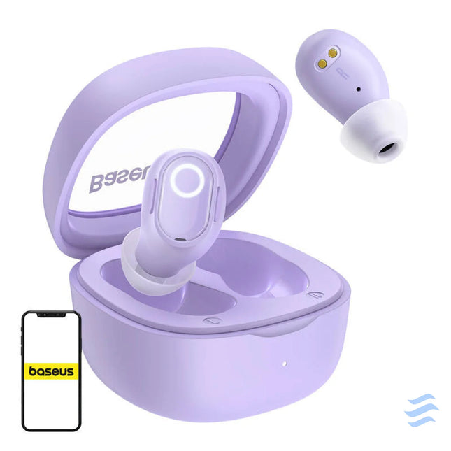 Wireless headphones Baseus Bowie WM02 TWS Bluetooth 5.0 (Violet) OS TWS