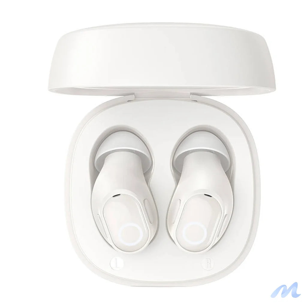 Wireless headphones Baseus Bowie WM02 TWS, Bluetooth 5.0 (white)