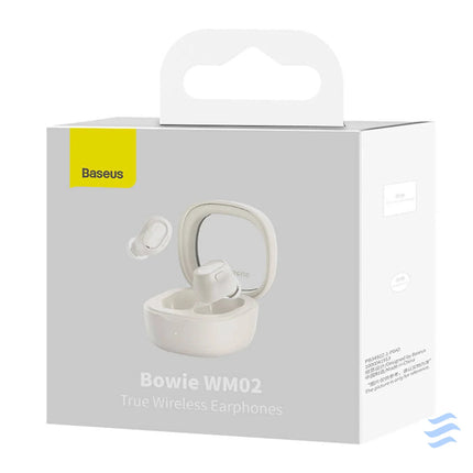 Wireless headphones Baseus Bowie WM02 TWS Bluetooth 5.0 (white) TWS