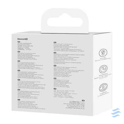 Wireless headphones Baseus Bowie WM02 TWS Bluetooth 5.0 (white) TWS