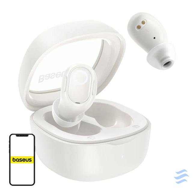 Wireless headphones Baseus Bowie WM02 TWS Bluetooth 5.0 (white) OS TWS