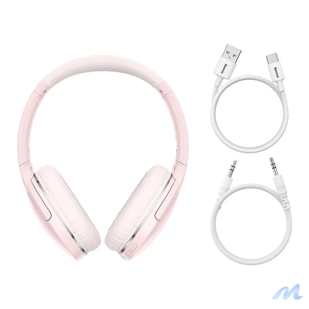 Wireless headphones Baseus Encok D02 PRO (pink)