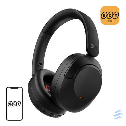 Wireless Headphones QCY ANC H4 (black) Over ear