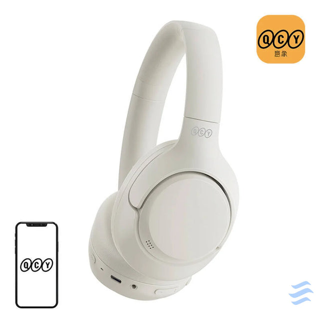 Wireless Headphones QCY H3 ANC (white) Over ear