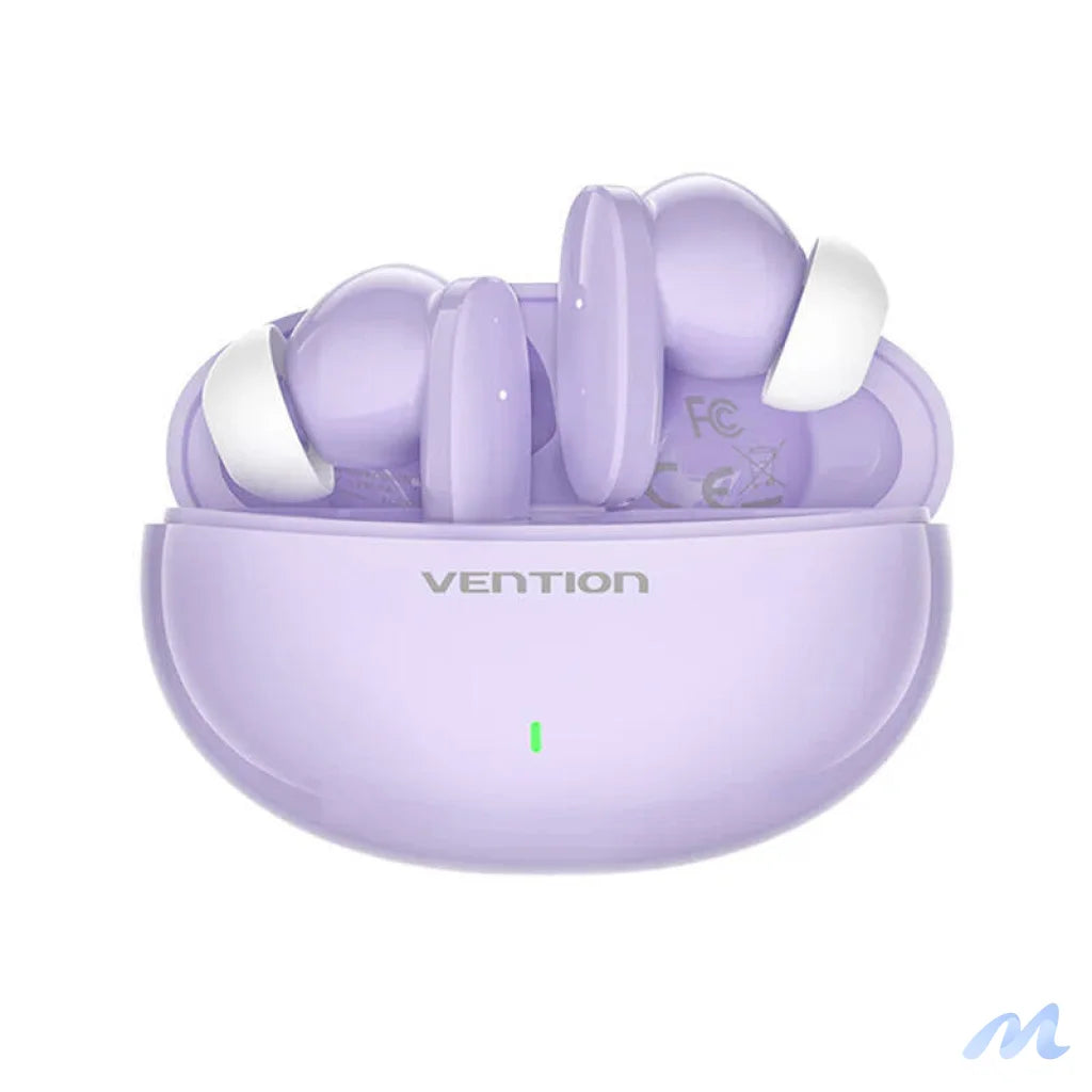 Wireless headphones, Vention, NBFV0, Elf Earbuds E01 (purple)