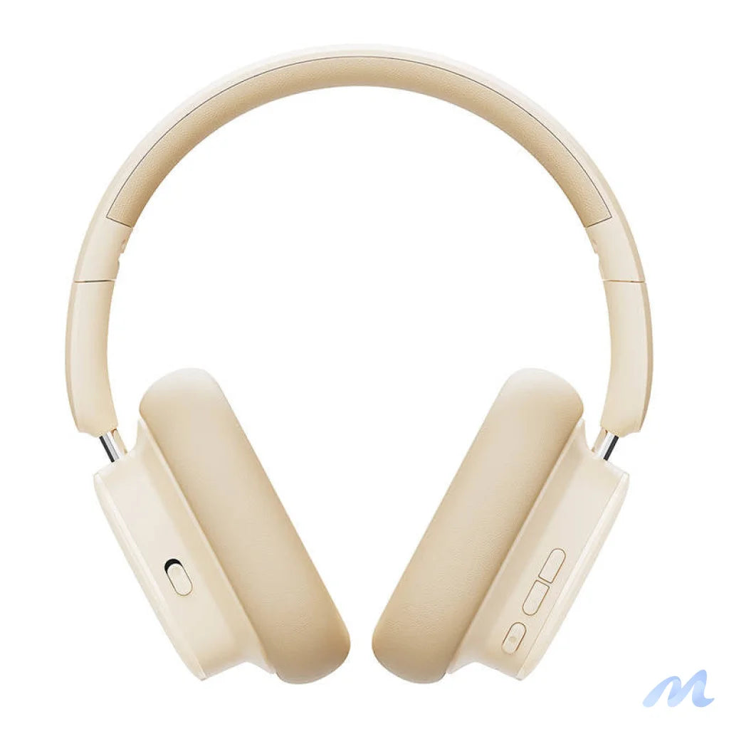 Wireless Headphones with Noise-Cancellation Baseus Bowie H1i (White)