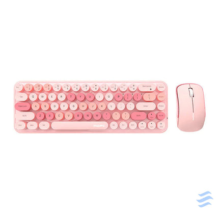 Wireless keyboard + mouse set MOFII Bean 2.4G (Pink) Sets