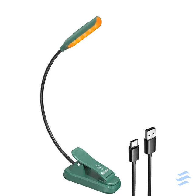 Wireless lamp Glocusent mini GLCSNTBL102G clip on book light USB C Green Others