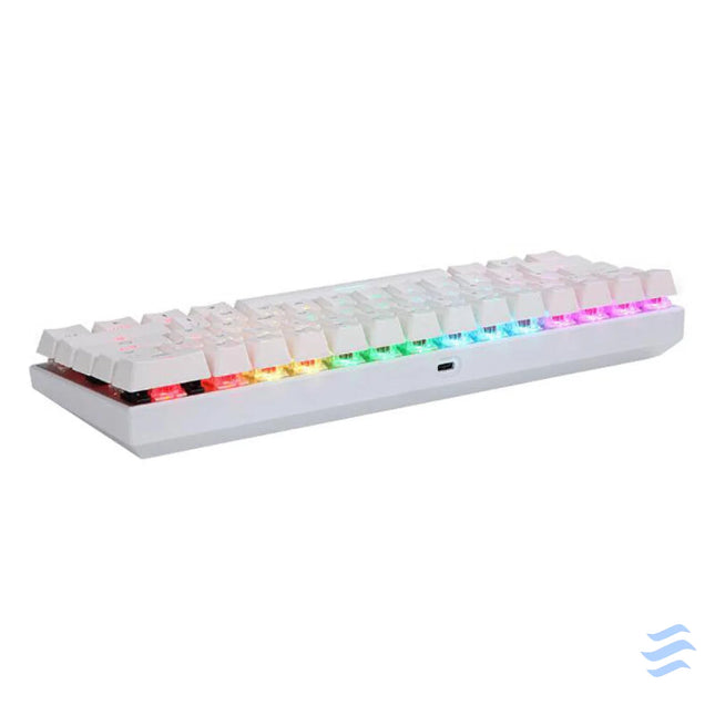 Wireless mechanical keyboard Motospeed SK62 White (blue switch) Wireless