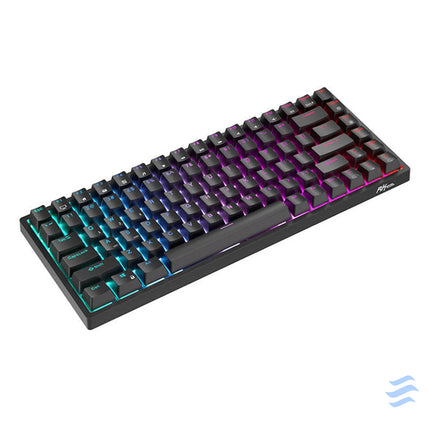 Wireless mechanical keyboard Royal Kludge RK84 RGB Brown switch (black) Wireless