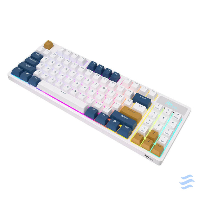 Wireless mechanical keyboard Royal Kludge RK89 RGB Lemon switch (white) Wireless
