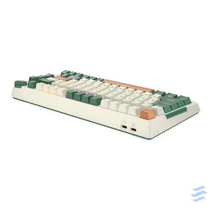 Wireless mechanical keyboard Royal Kludge RKH81 RGB Sky cyan switch (green) Wireless