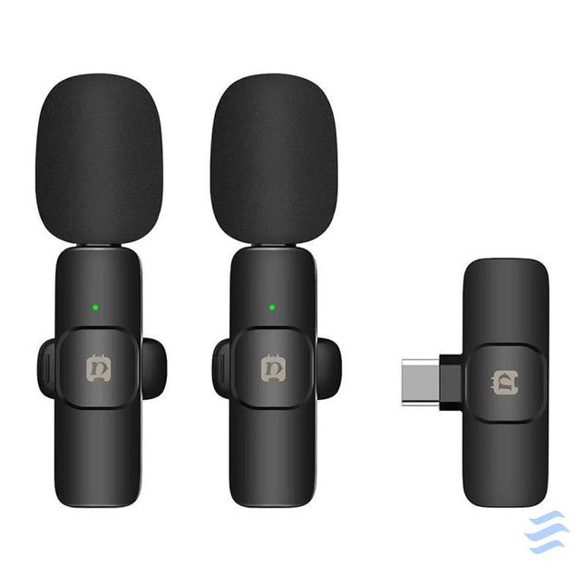 Wireless microphone Puluz PU3151B Lavalier Type C Lavalier