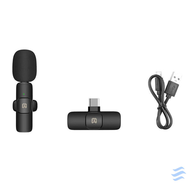 Wireless microphone Puluz PU3151B Lavalier Type C Lavalier