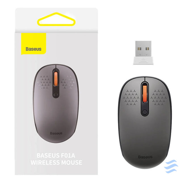 Wireless mouse Baseus F01A 2.4G 1600DPI (frosted grey) Wireless