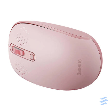 Wireless mouse Baseus F01B Tri mode 2.4G BT5.0 1600 DPI (pink) Wireless