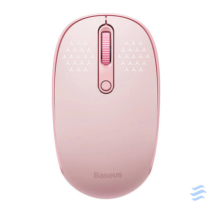 Wireless mouse Baseus F01B Tri mode 2.4G BT5.0 1600 DPI (pink) Wireless