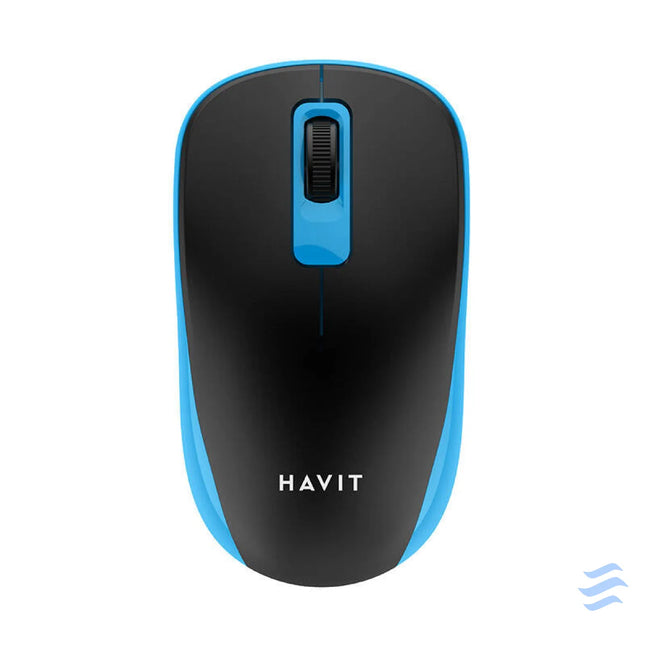 Wireless mouse Havit MS626GT (black and blue) Wireless