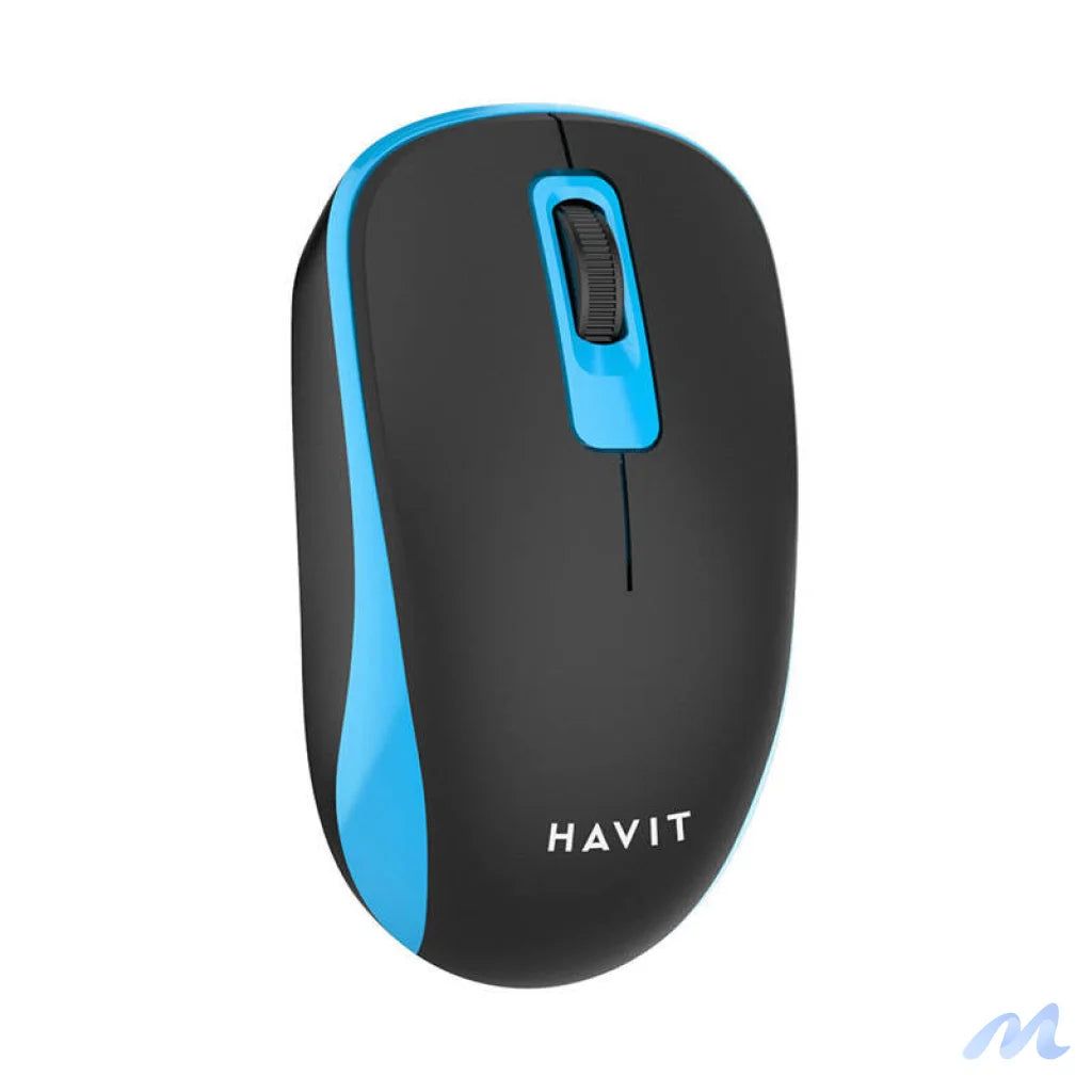 Wireless mouse Havit  MS626GT (black and blue)