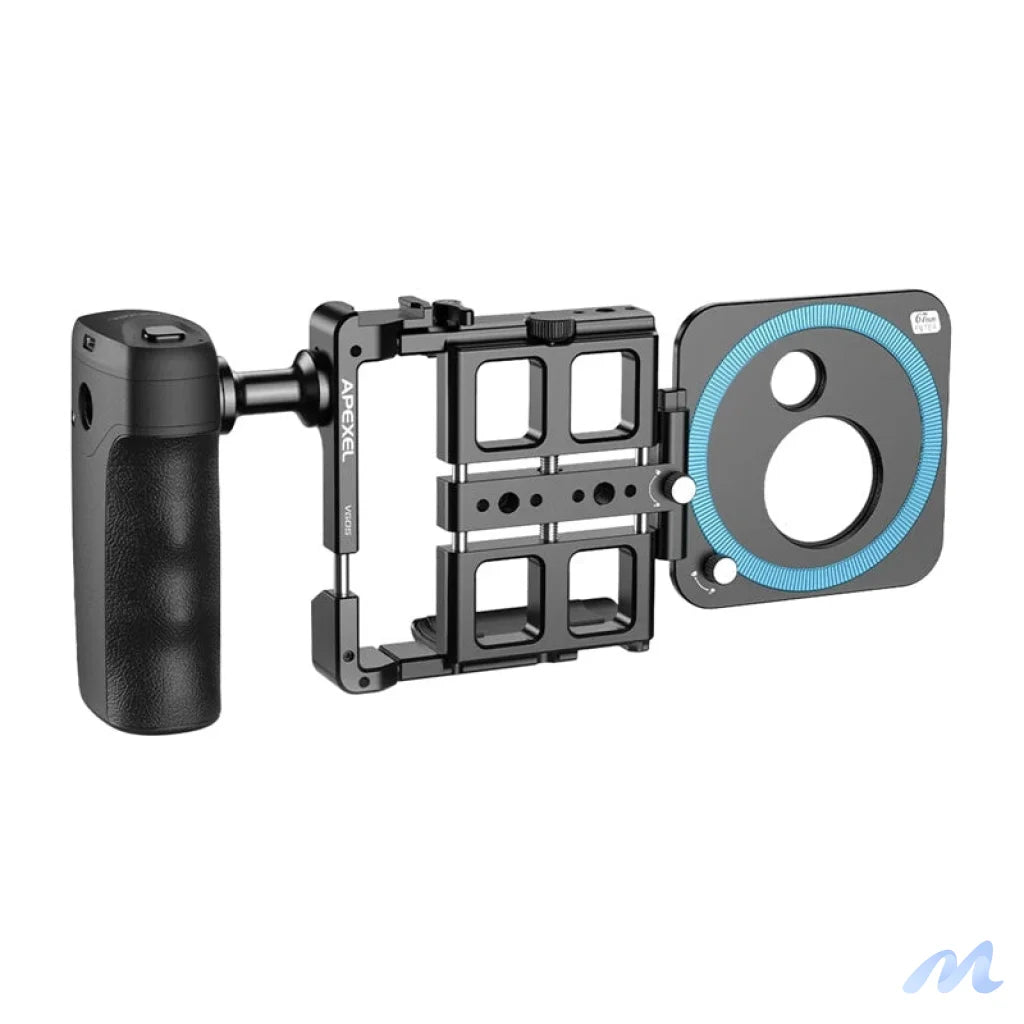 Wireless Upgraded Phone Rig Vlogging Kit Apexel APL-VG05CH