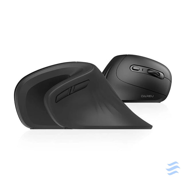 Wireless Vertical Mouse Dareu LM109 Magic Hand Bluetooth + 2.4G (black) Vertical mice