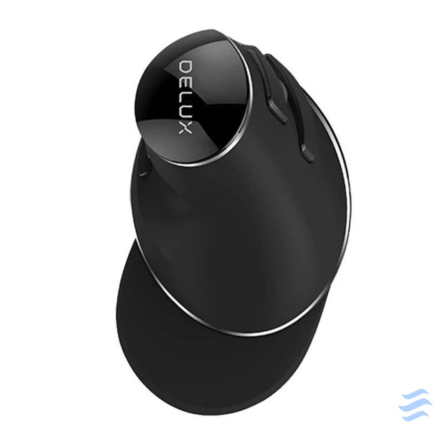 Wireless Vertical Mouse Delux M618PD BT + 2.4G 4200DPI Vertical mice