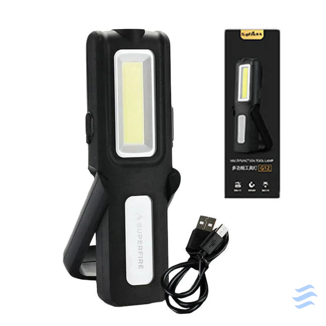 Workshop flashlight Superfire G12 566lm USB Workshop flashlights