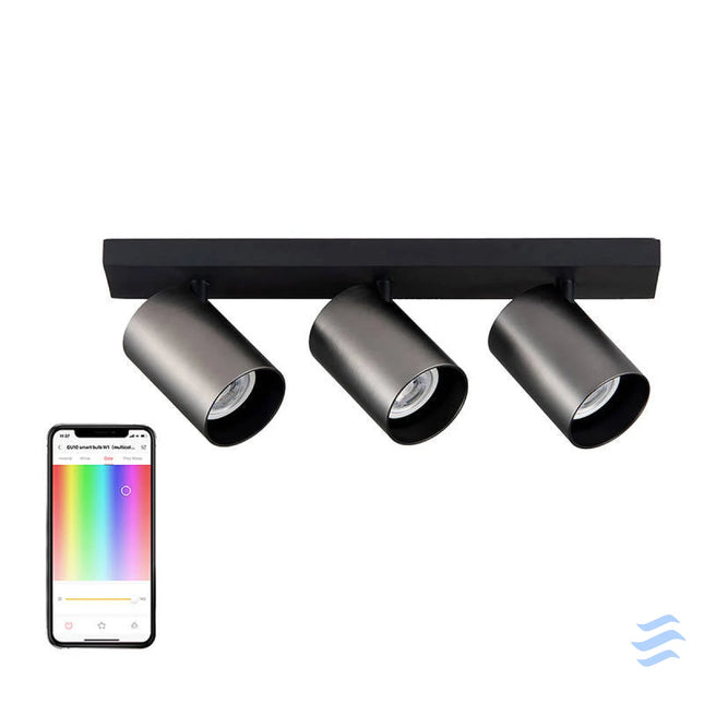 Yeelight Ceiling Spotlight YLDDL 0085 B (three bulbs) black Lighting fixtures