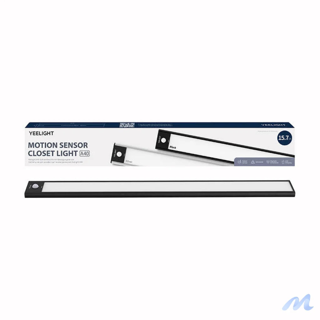 Yeelight Closet Light Black 40cm 2700K