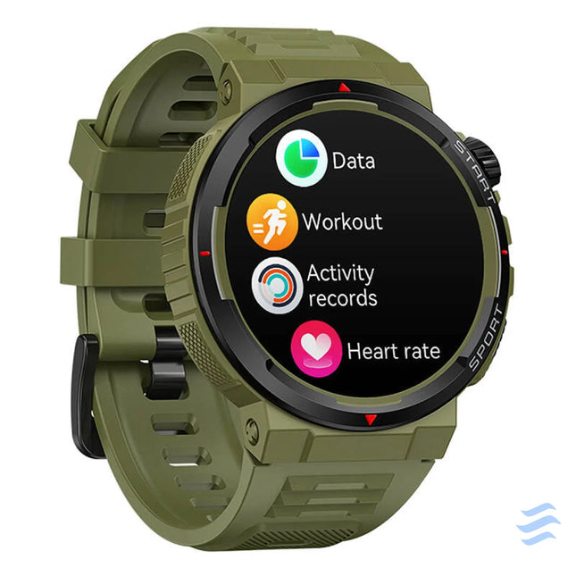 Zeblaze Ares 3 Plus Smartwatch (Green) Smartwatches
