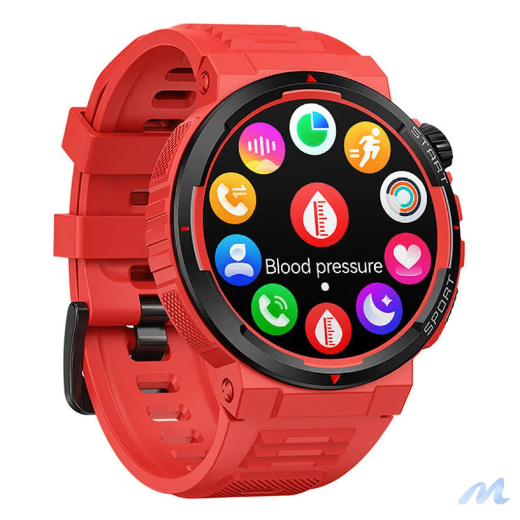 Zeblaze Ares 3 Plus Smartwatch (Red)